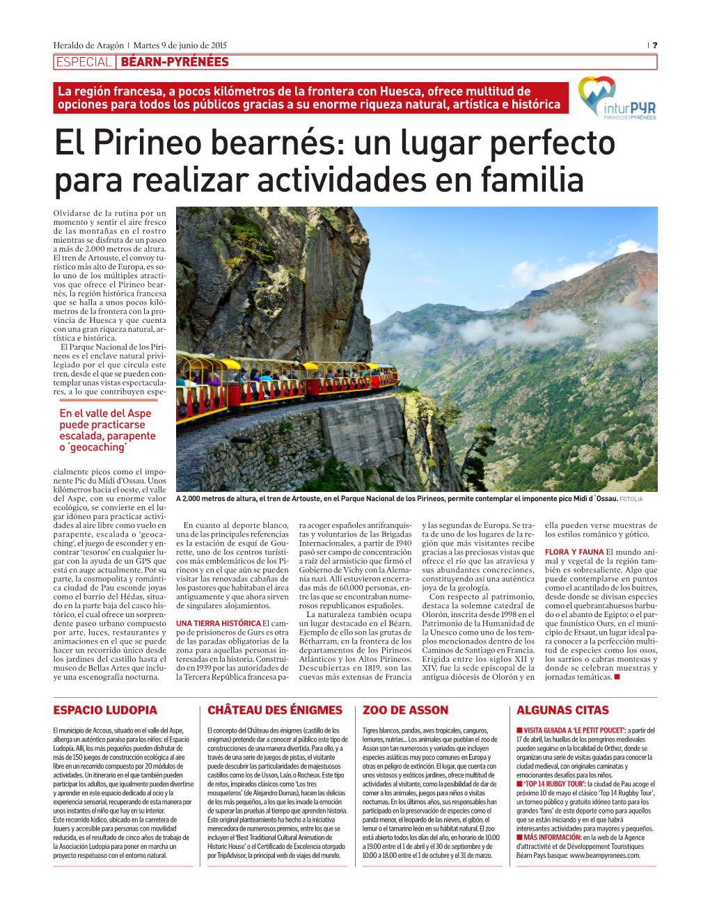 El Pirineo Bearnés: Un Lugar Perfecto Para Realizar Actividades En Familia