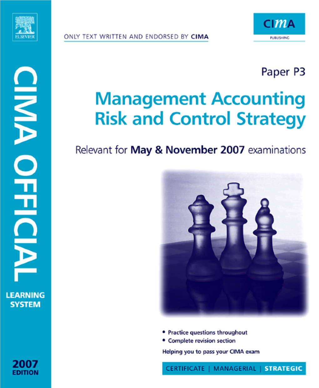 Management Accounting – Risk and Control Strategy