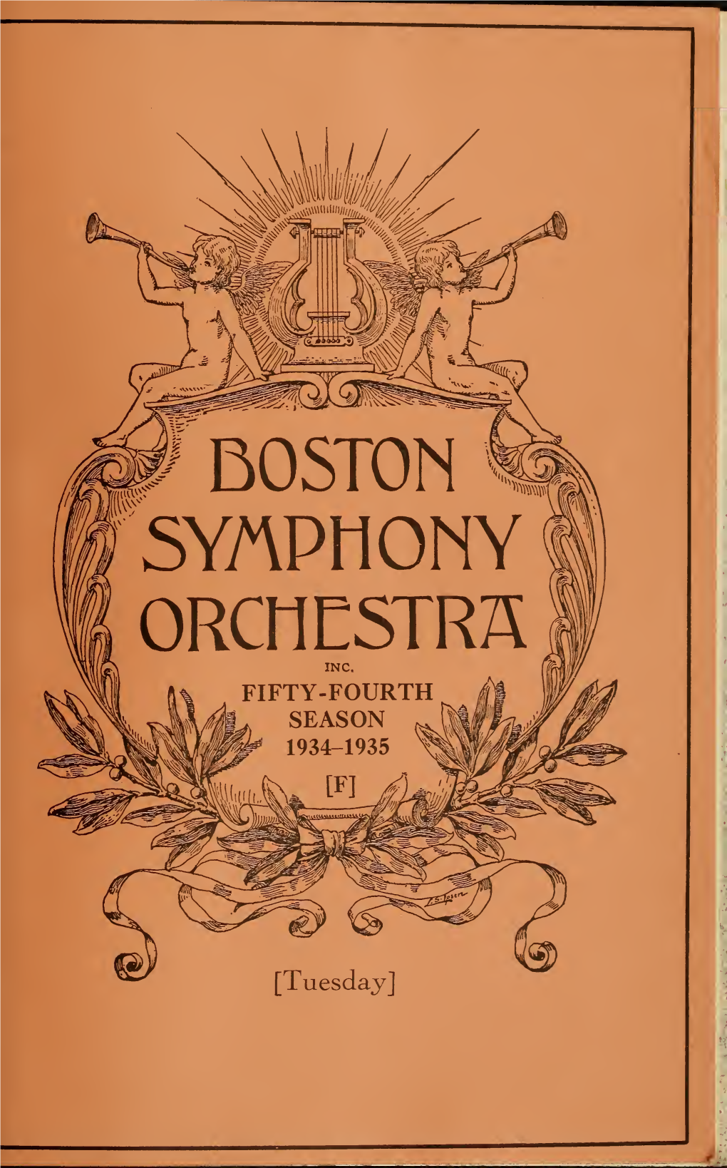 Boston Symphony Orchestra Concert Programs, Season 54,1934-1935