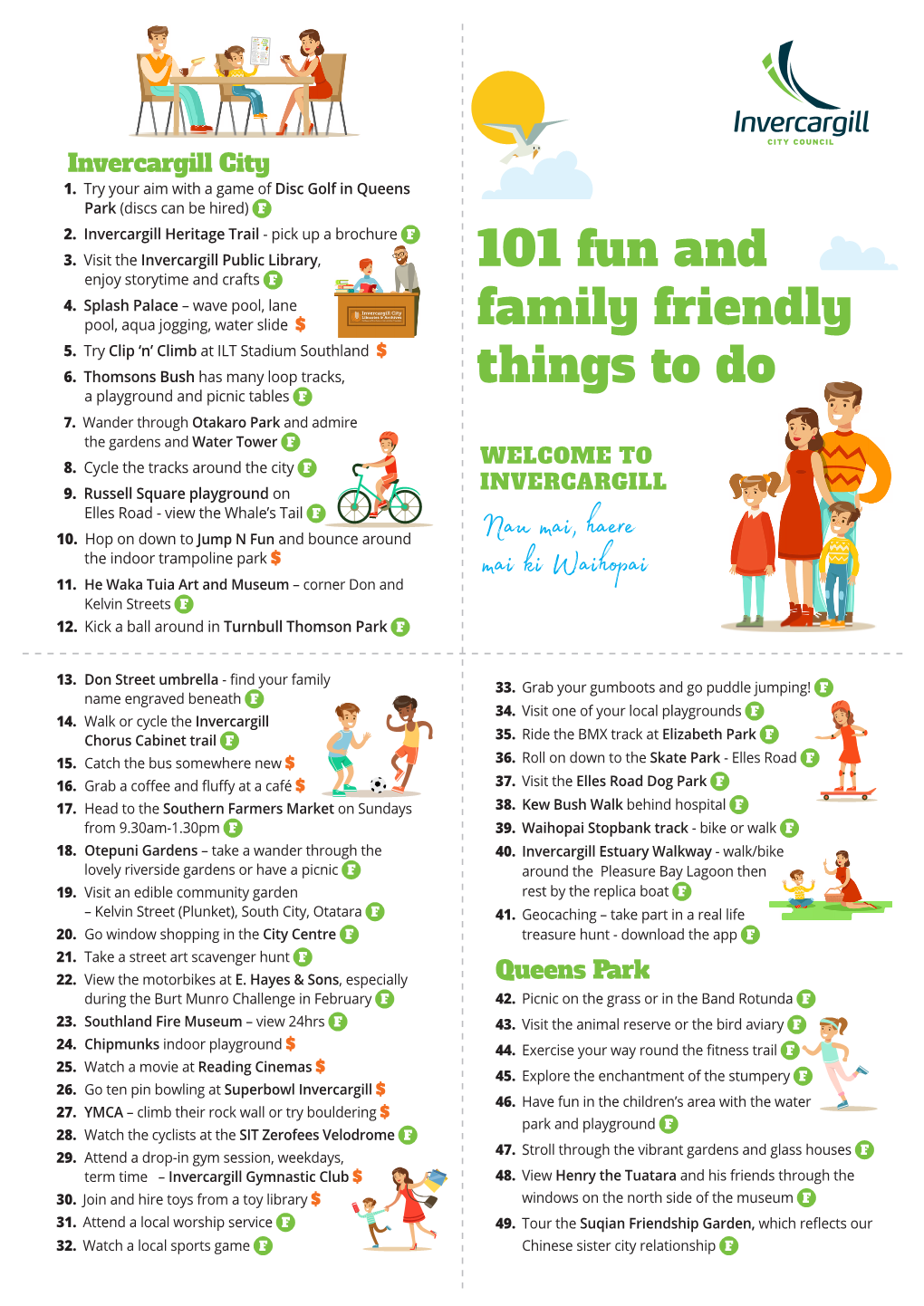 101 Fun and Family Friendly Things to Do