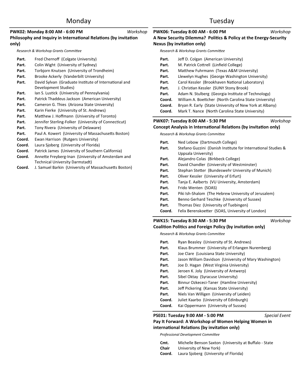 Full Conference Program