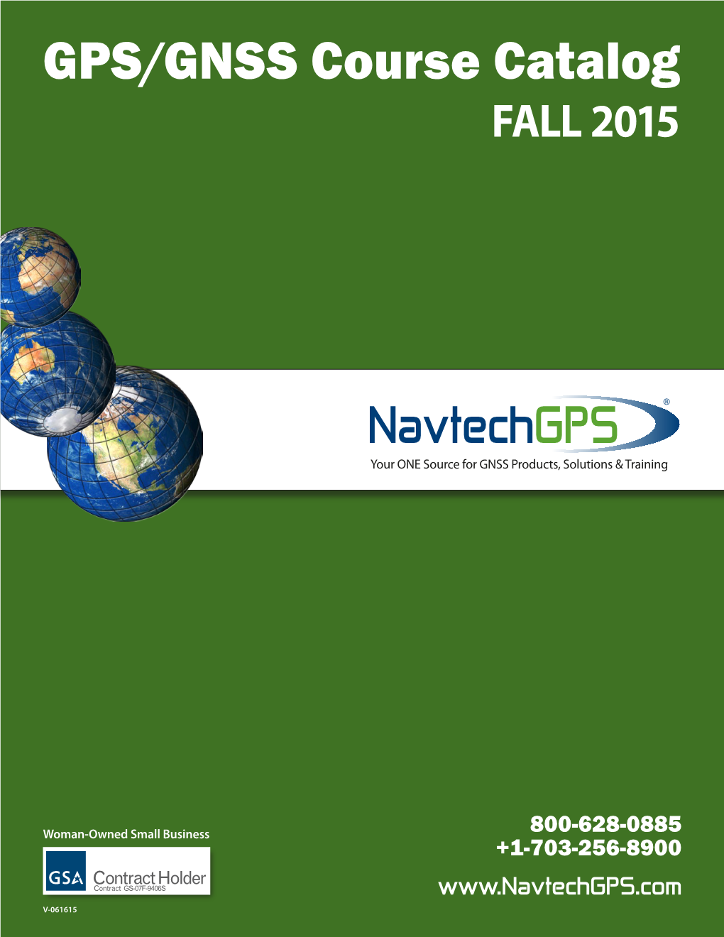 GPS/GNSS Course Catalog FALL 2015