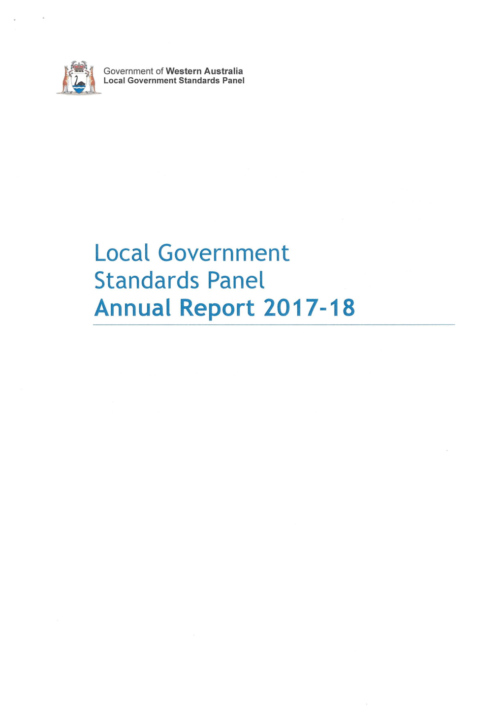 Local Government Standards Panel