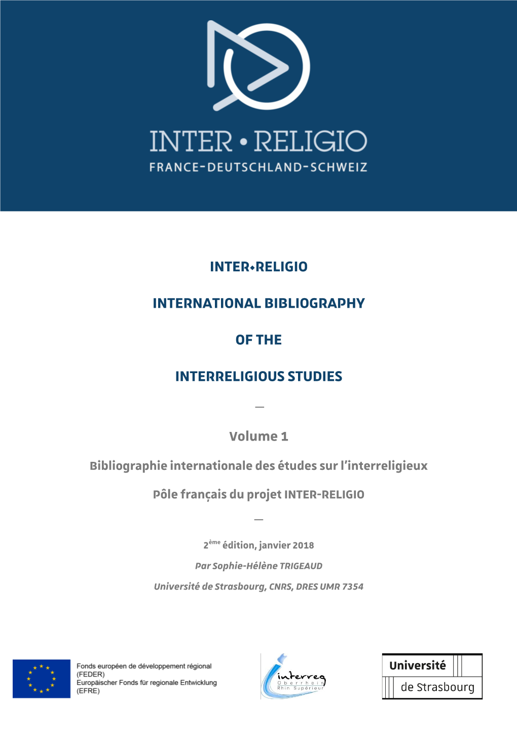 Inter-Religio: International Bibliography