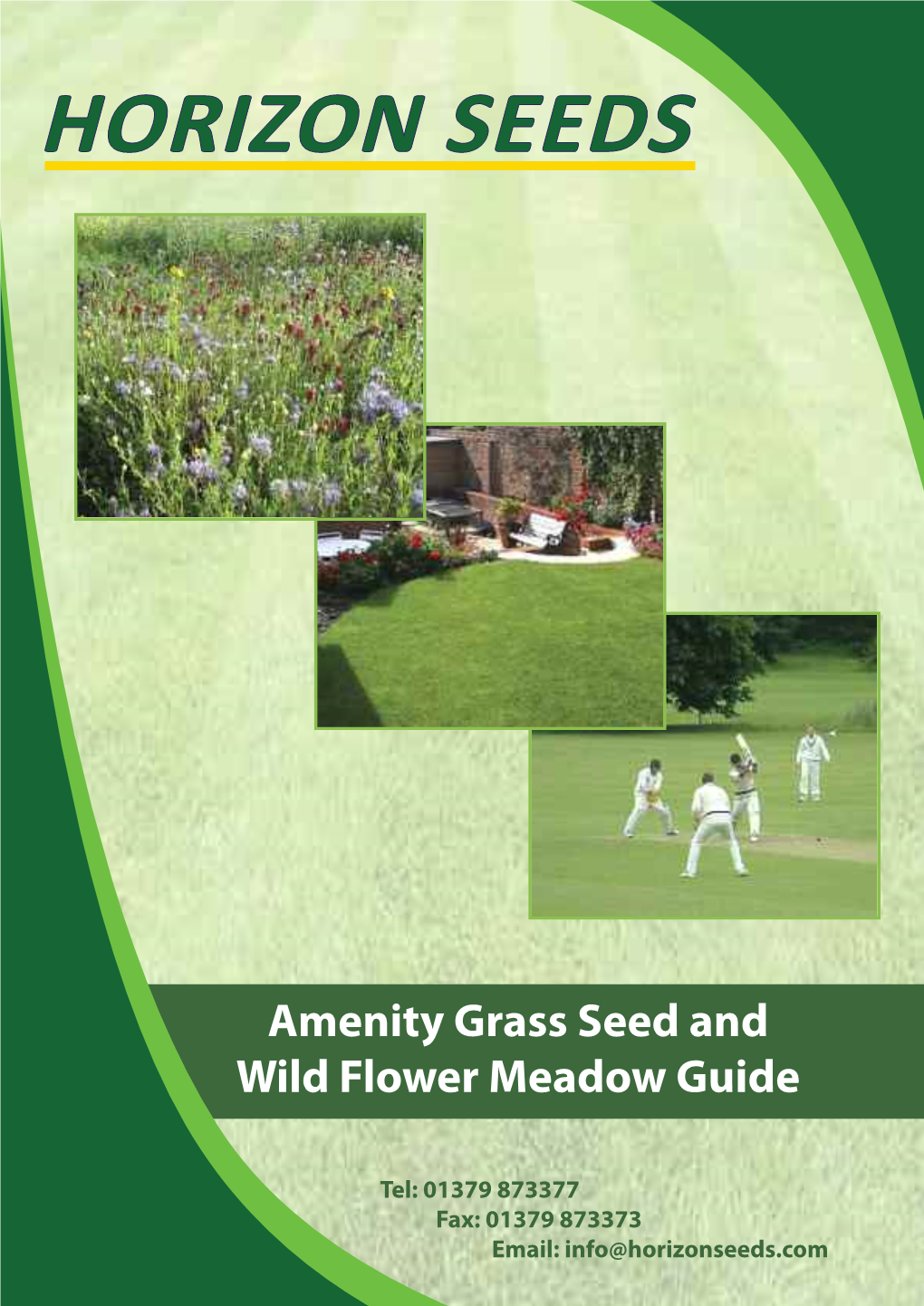 Amenity Grass Seed and Wild Flower Meadow Guide