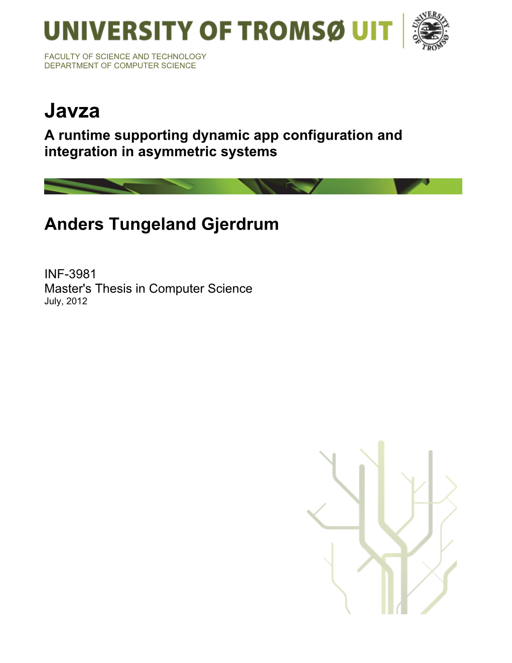 Javza a Runtime Supporting Dynamic App Configuration and Integration in Asymmetric Systems