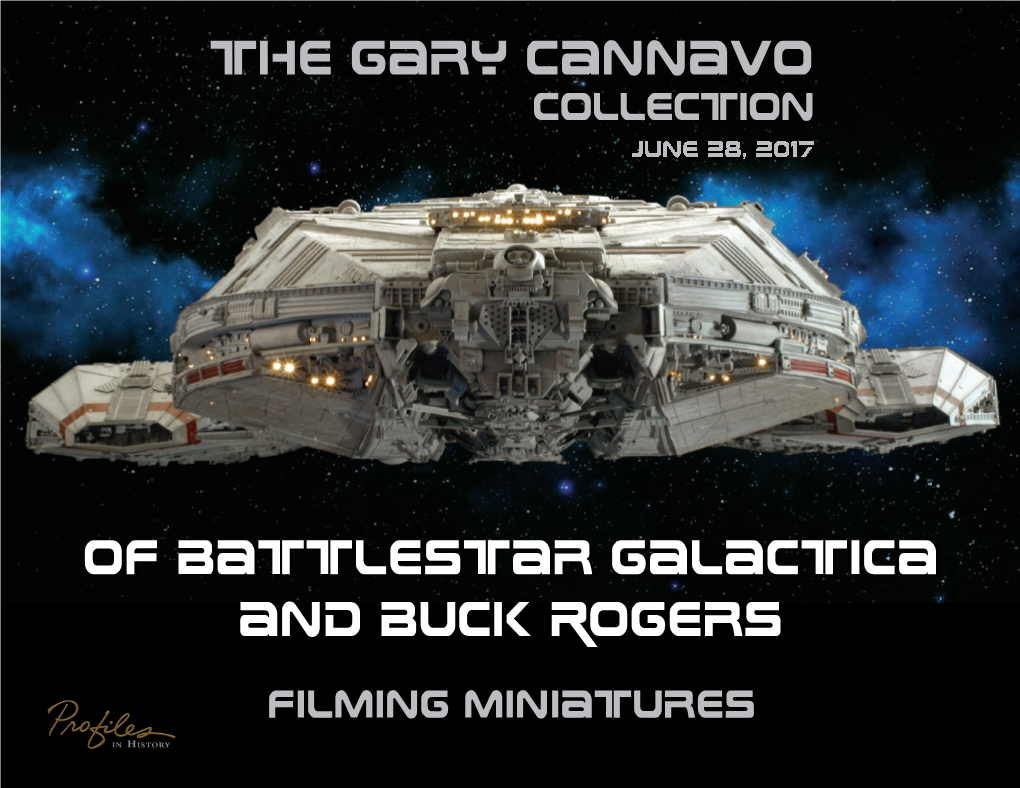 The Gary Cannavo of Battlestar Galactica and Buck Rogers
