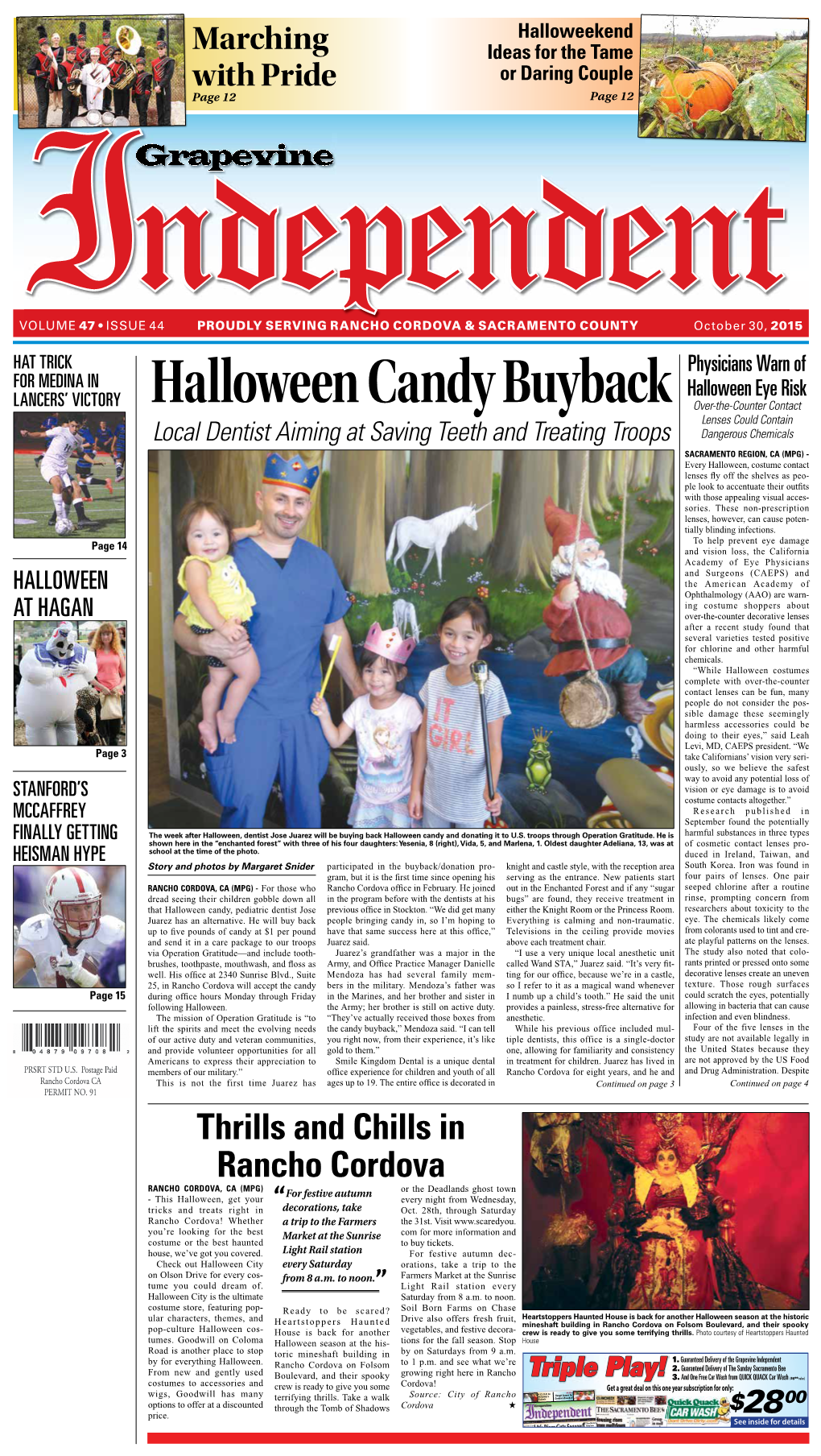 Halloween Candy Buyback