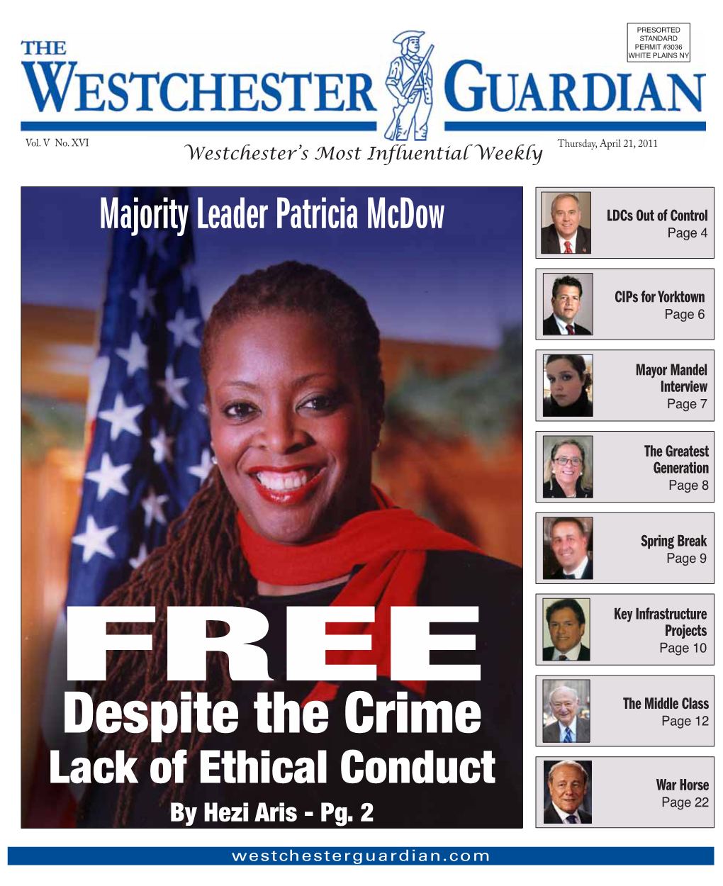 Read the Westchester Guardian