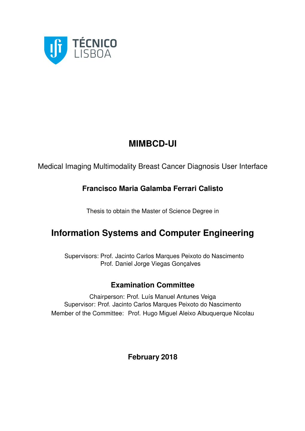 MIMBCD-UI Information Systems and Computer Engineering