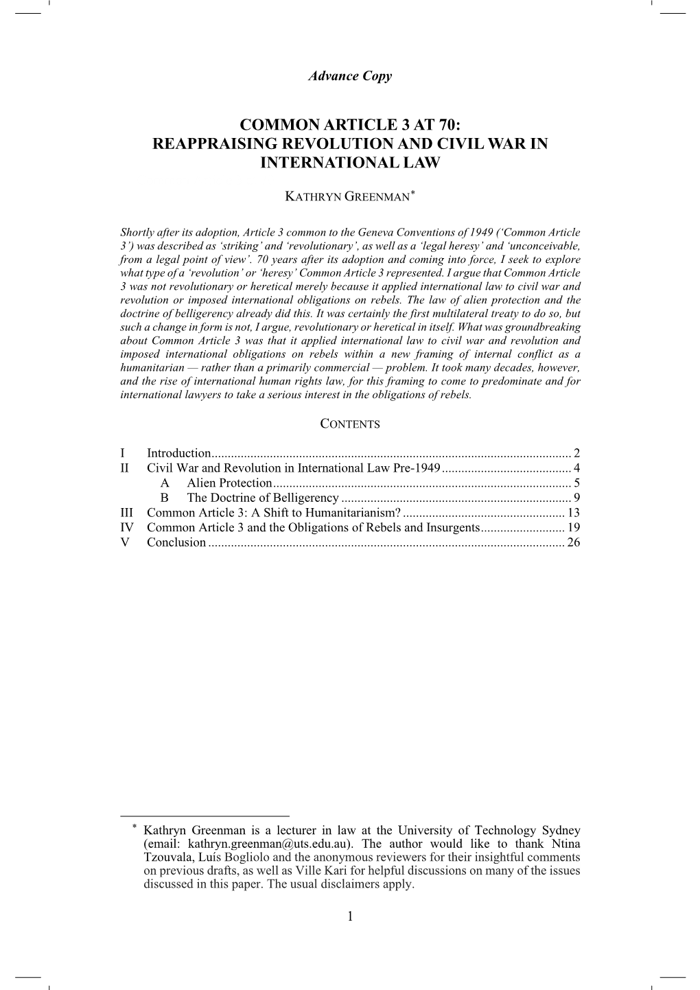 Melbourne Journal of International Law [Vol 21(1)