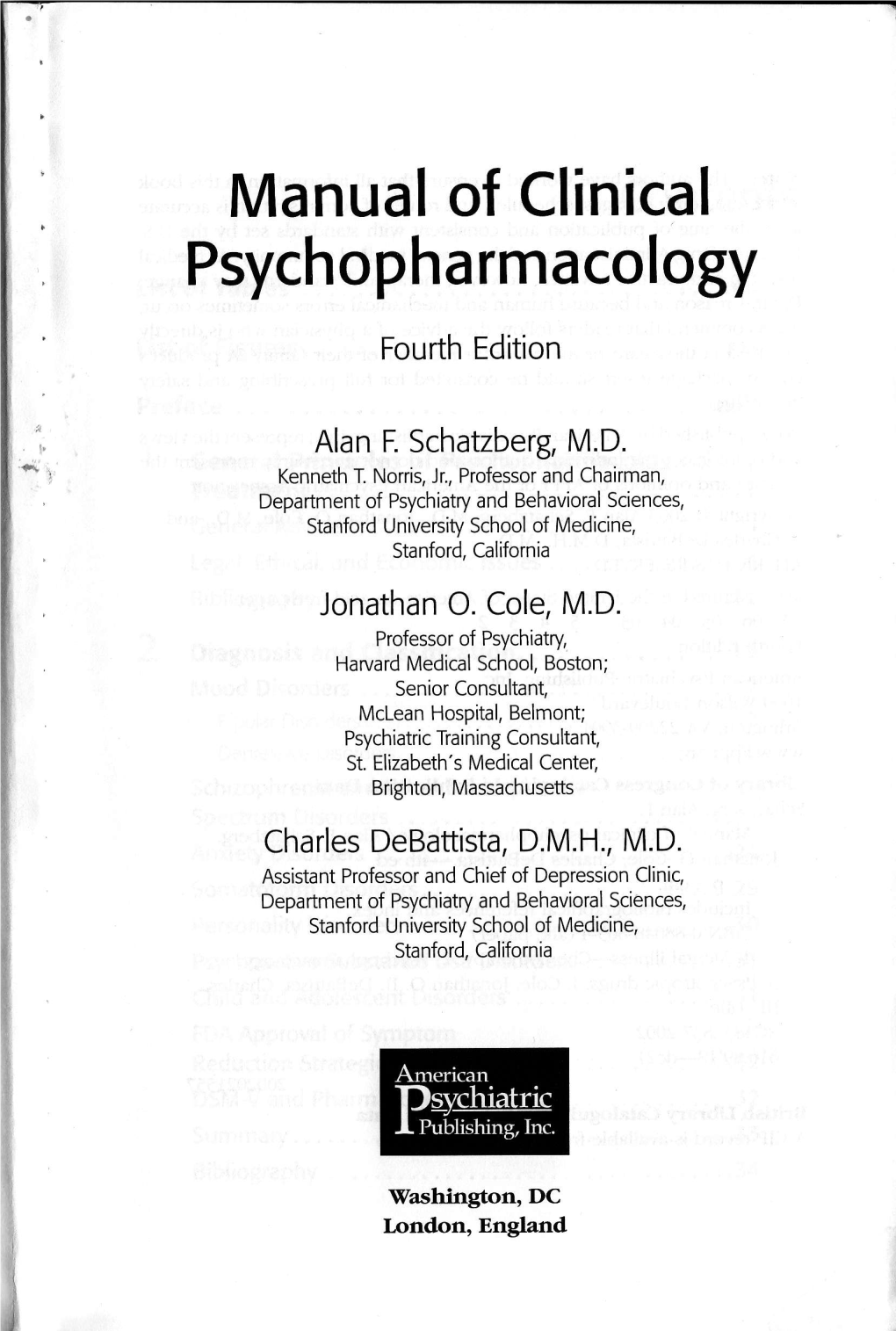 Psychopharmacology Fourthedition