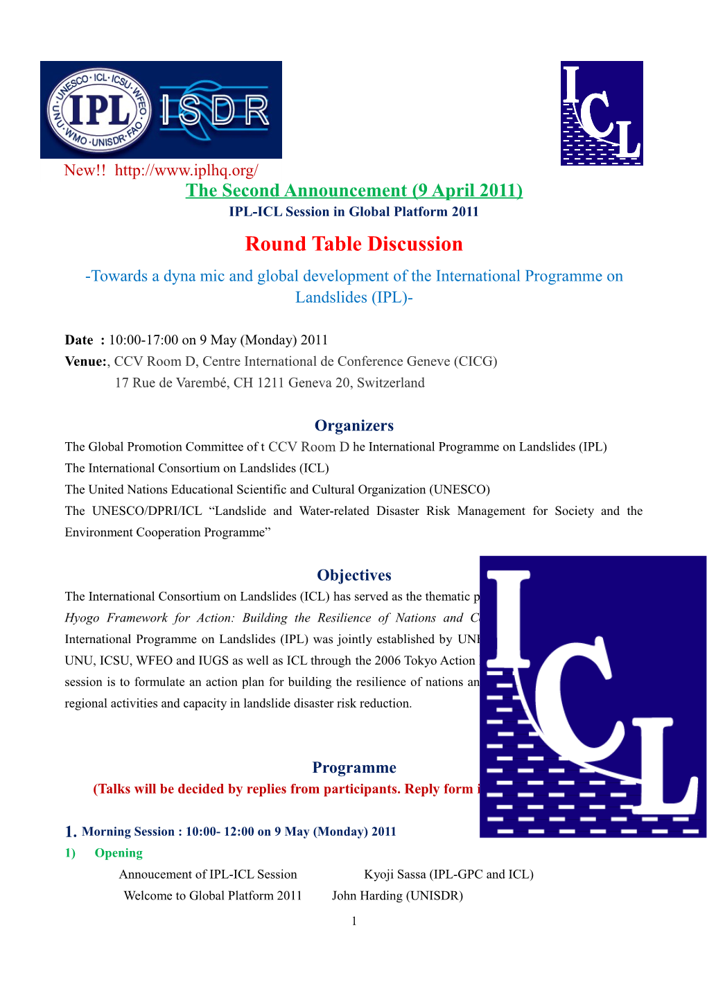 IPL-ICL Session in Global Platform 2011