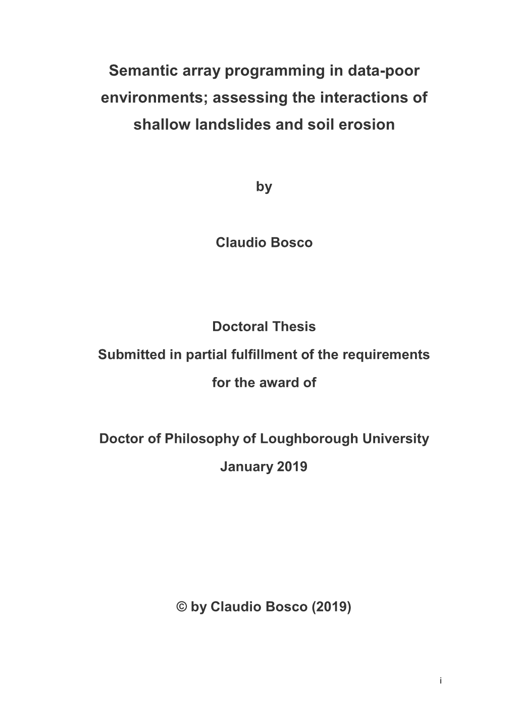 Assessing the Interactions of Shallow Landslides and Soil Erosion