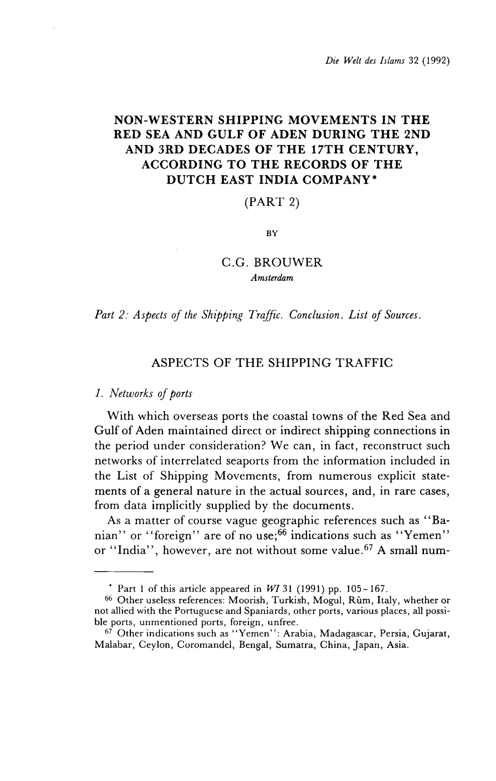 Non-Western Shipping Movements in the Red Sea