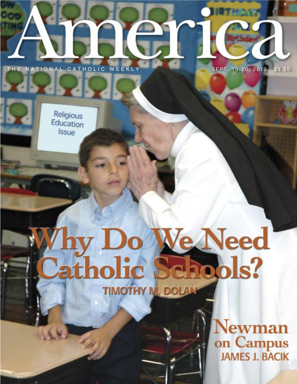 The National Catholic Weekly Sept. 13-20, 2010 $3.50 of Many Things