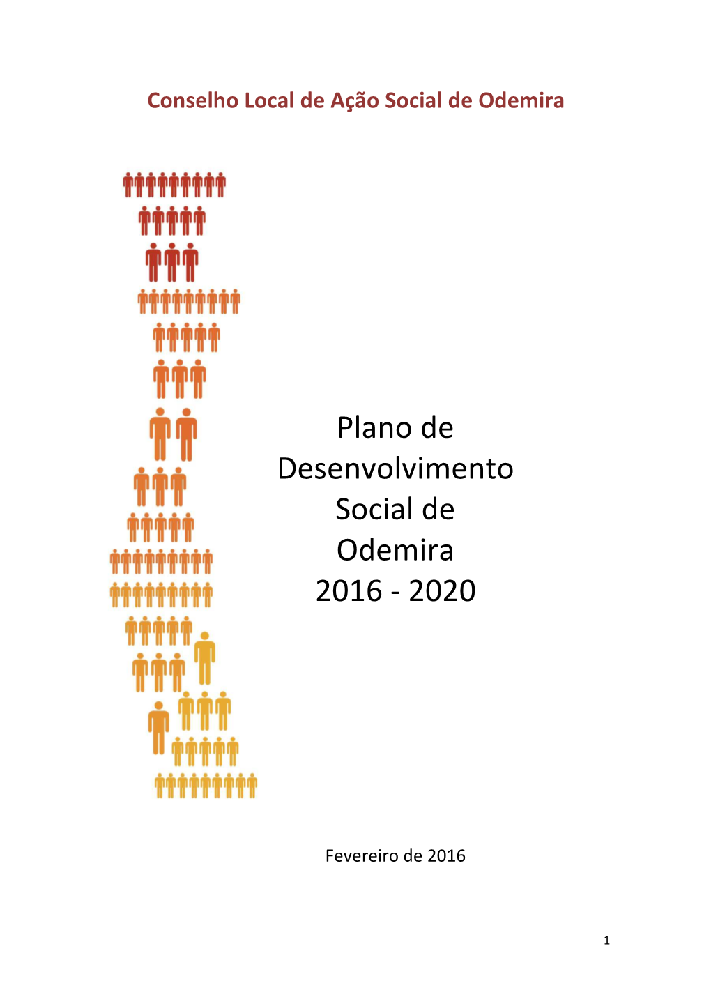 Plano De Desenvolvimento Social De Odemira 2016 - 2020