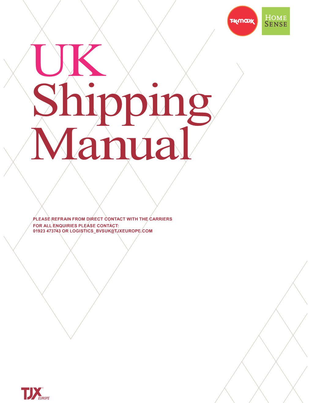 UK Shipping Manual