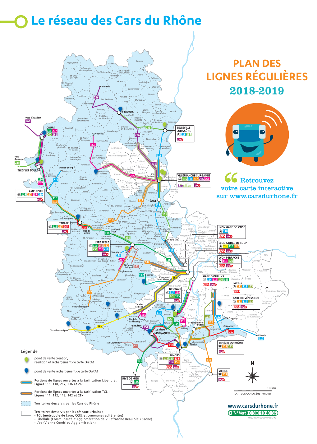 Le Réseau Des Cars Du Rhône