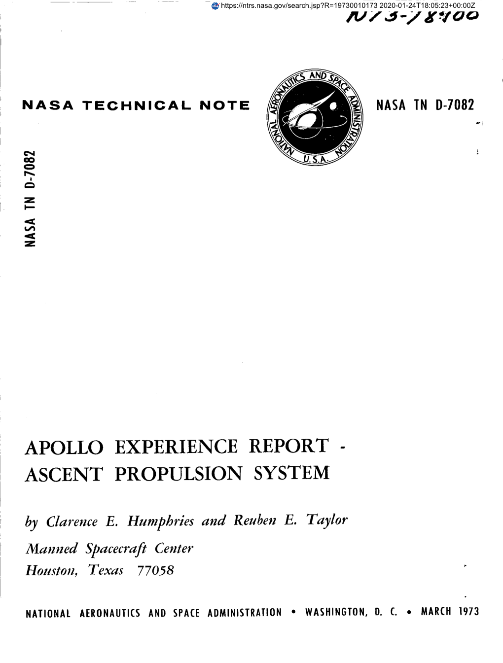 Apollo Experience Report
