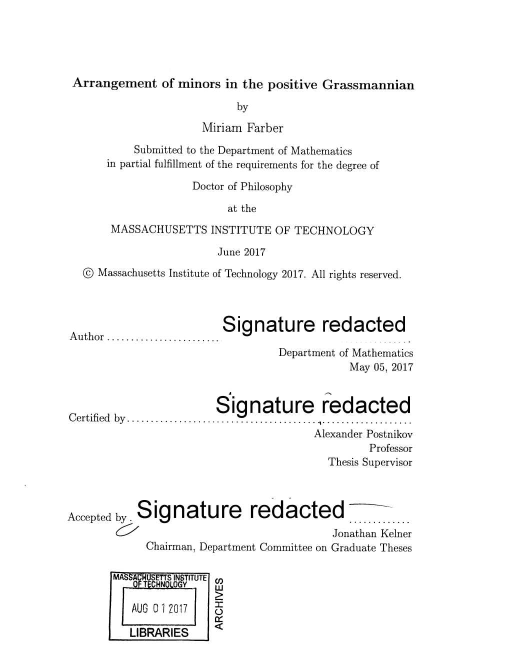 Signature Red Acted Signature Redacted