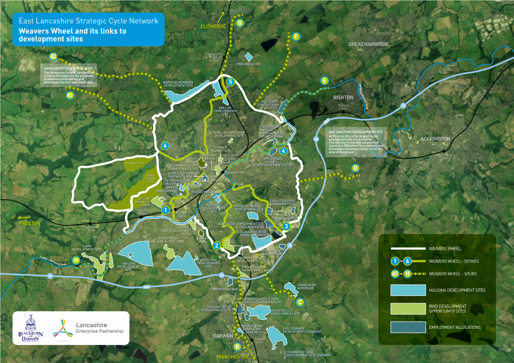 East Lancashire Strategic Cycle Network Weavers Wheel and Its