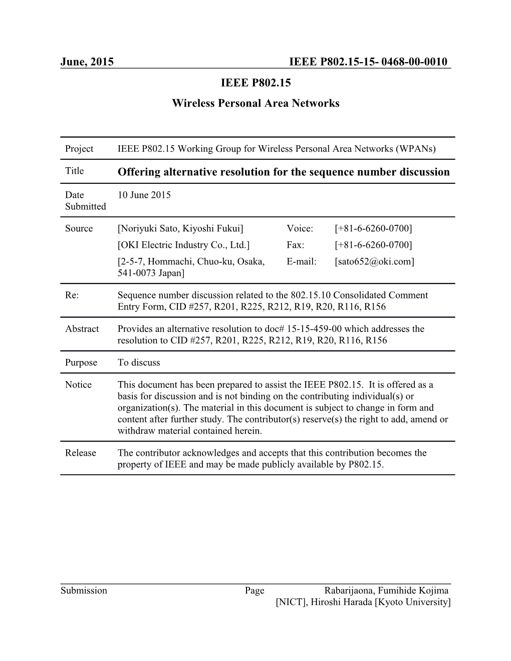 Wireless Personal Area Networks s23