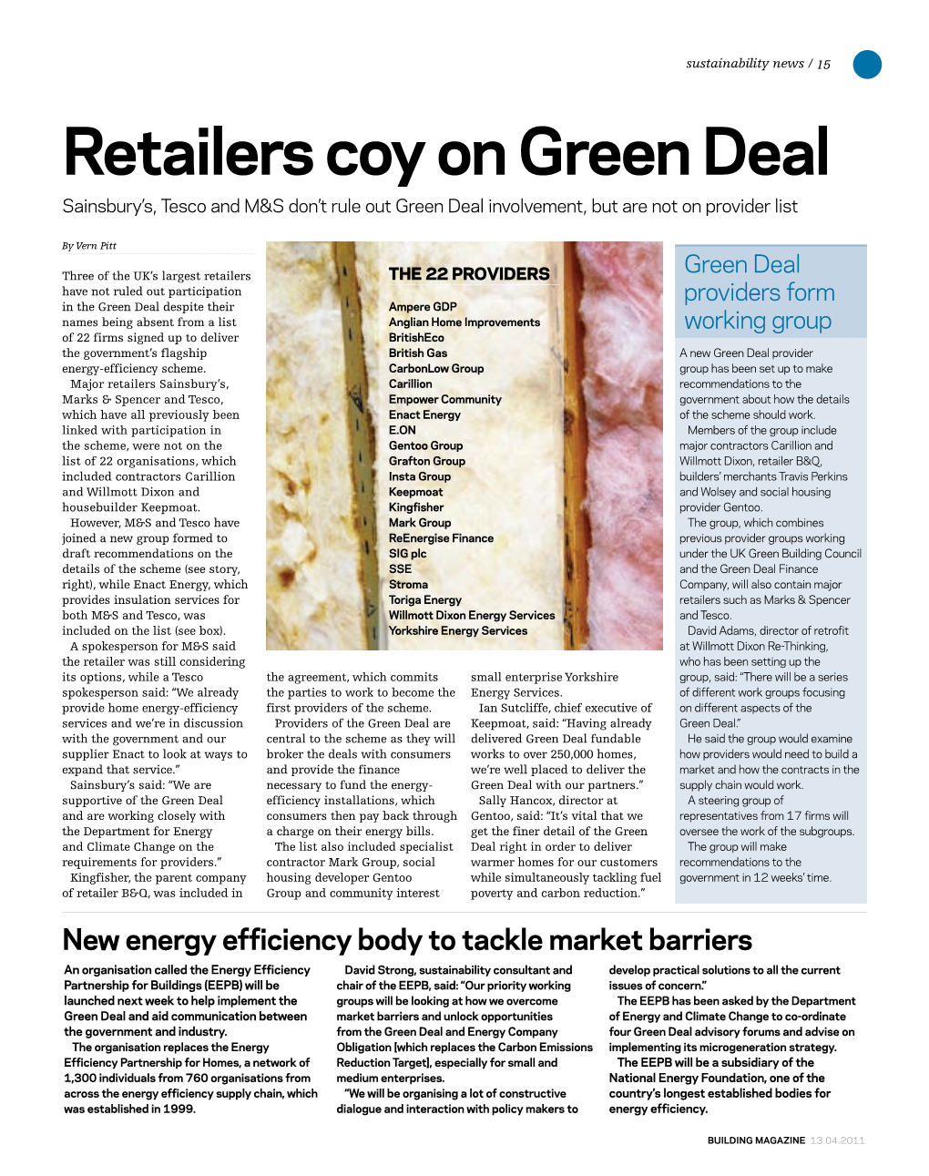 Retailers Coy on Green Deal