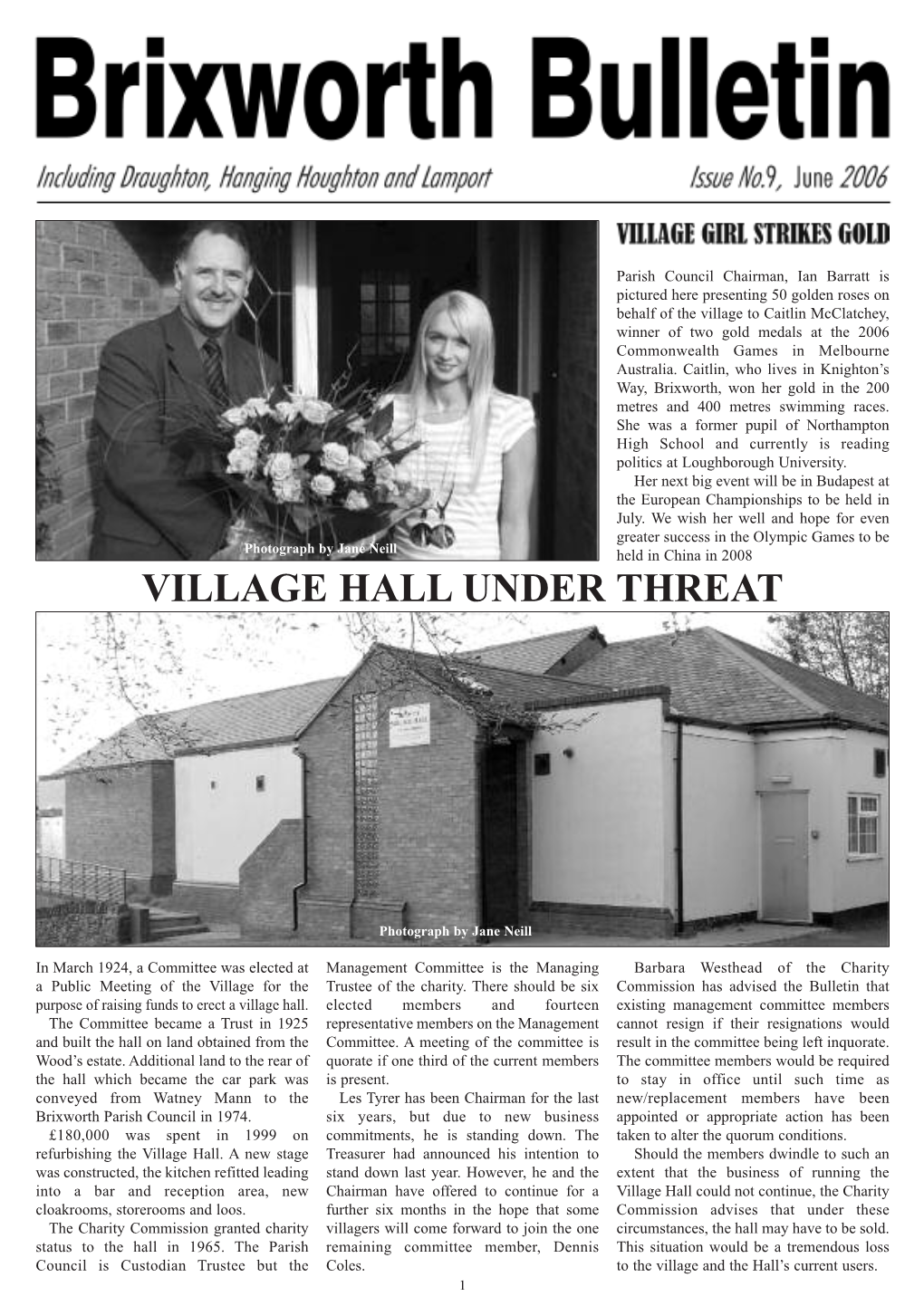 Village Hall Under Threat