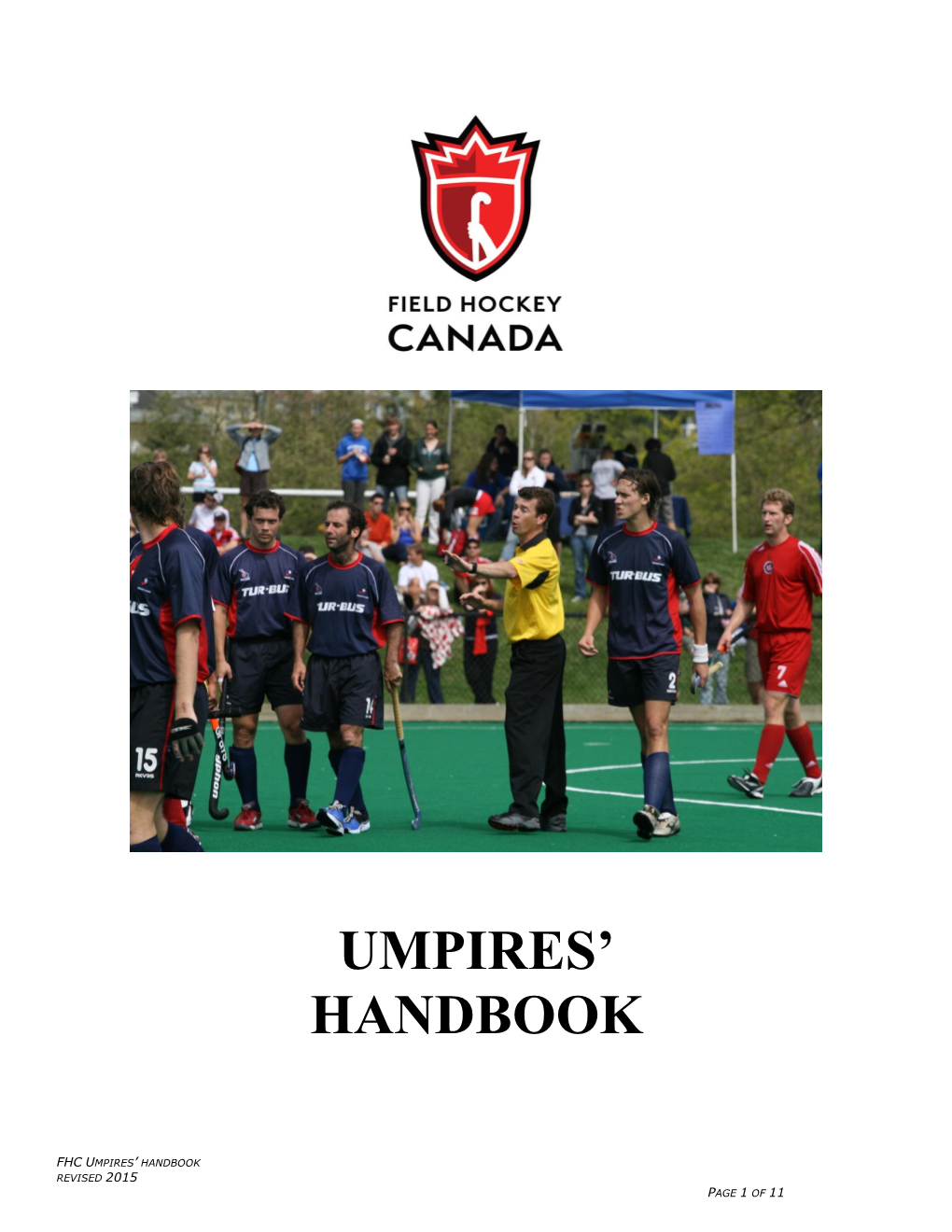 Umpire's Handbook