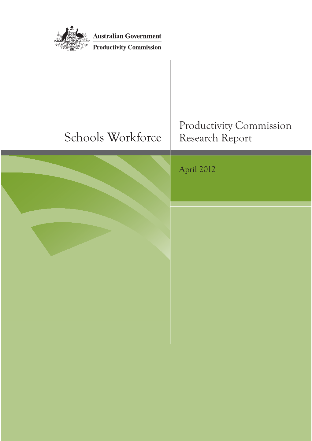 Schools Workforce Research Report