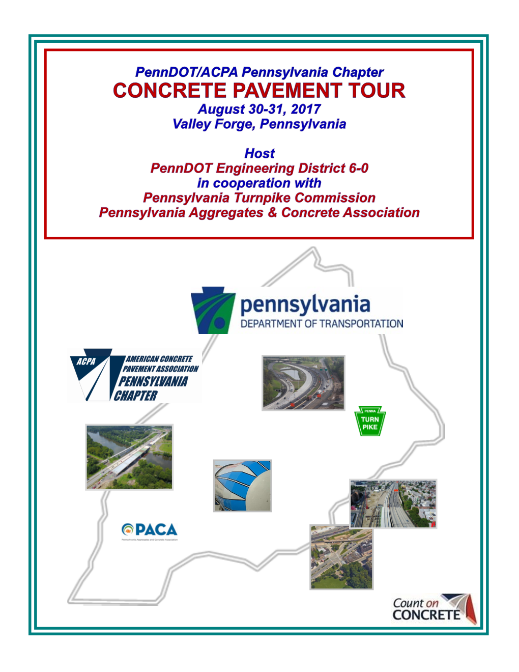 Concrete Pavement Tour/Meeting Participants Penndot / ACPA Pennsylvania Chapter