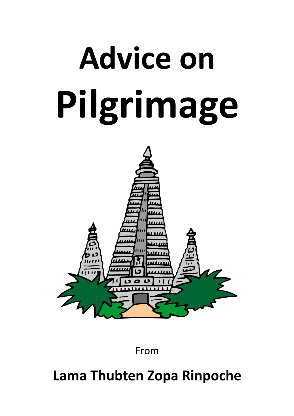 Pilgrimage Advice Booklet