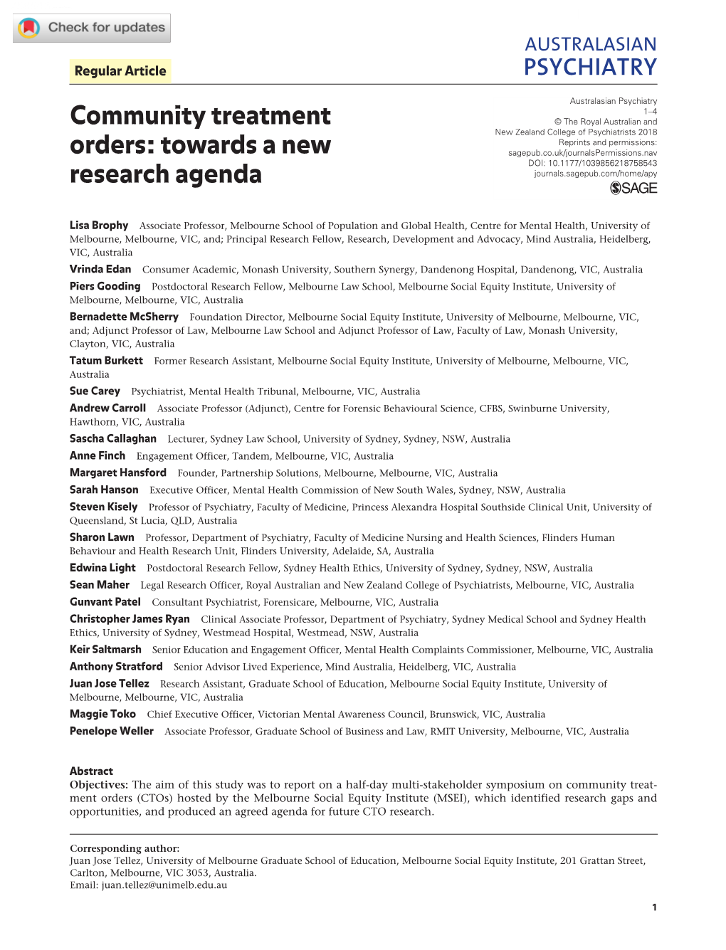 Community Treatment Orders, Compulsory Treatment, Mental Health Legislation, Civil Commitment Laws, Human Rights