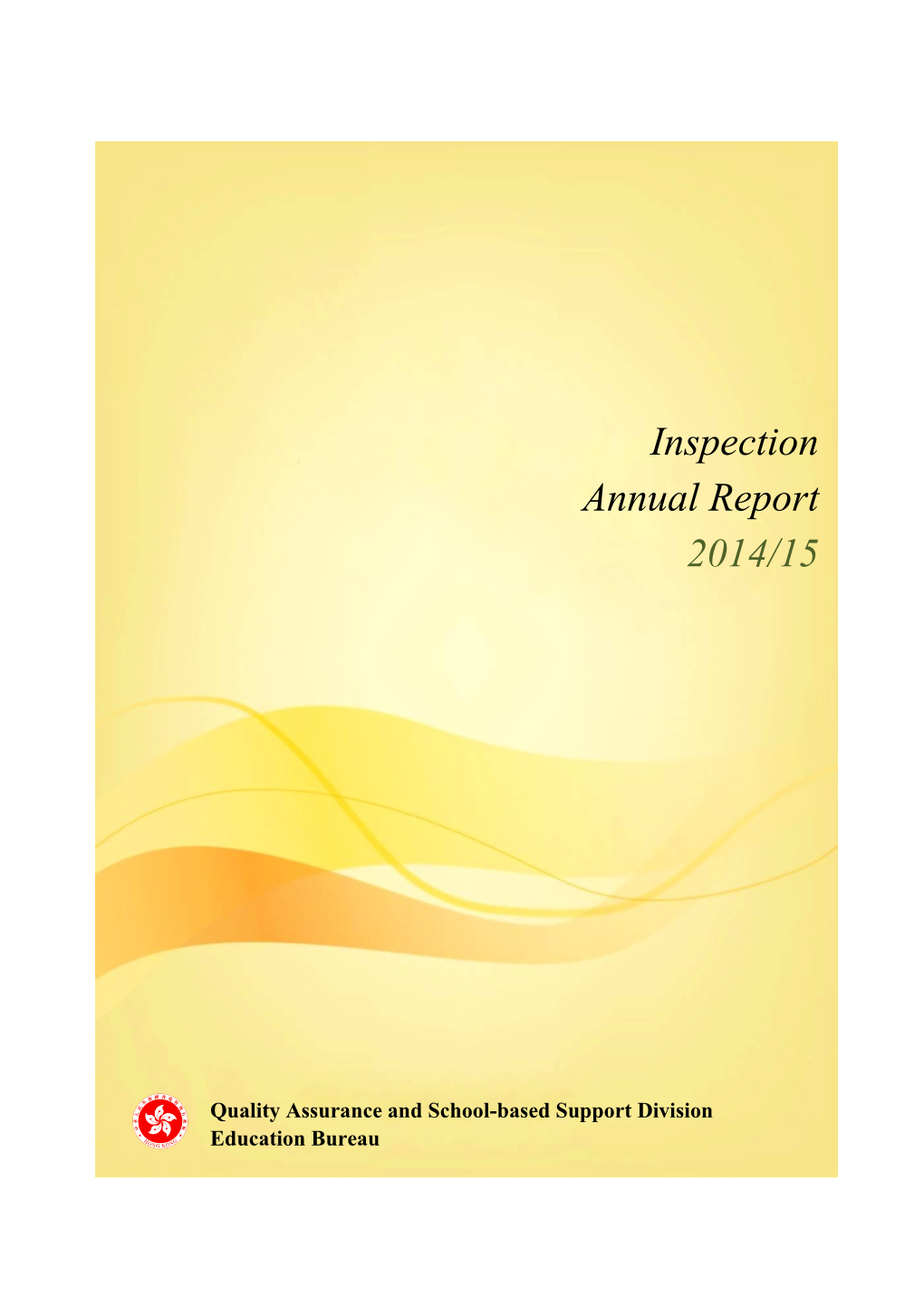 Inspection Annual Report 2014/15