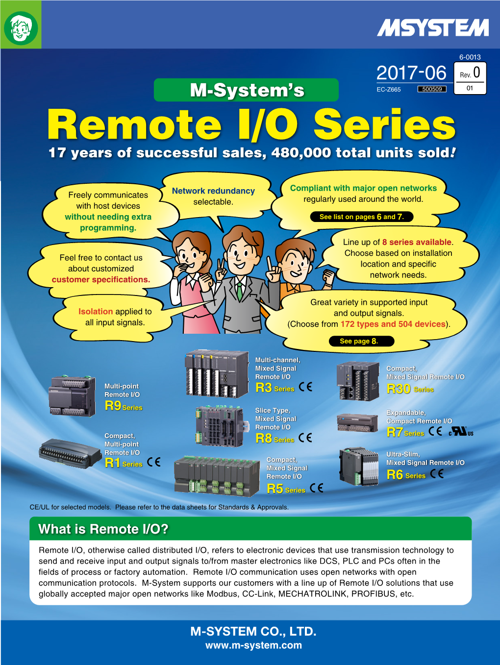 Remote I/O Series Lineup 1