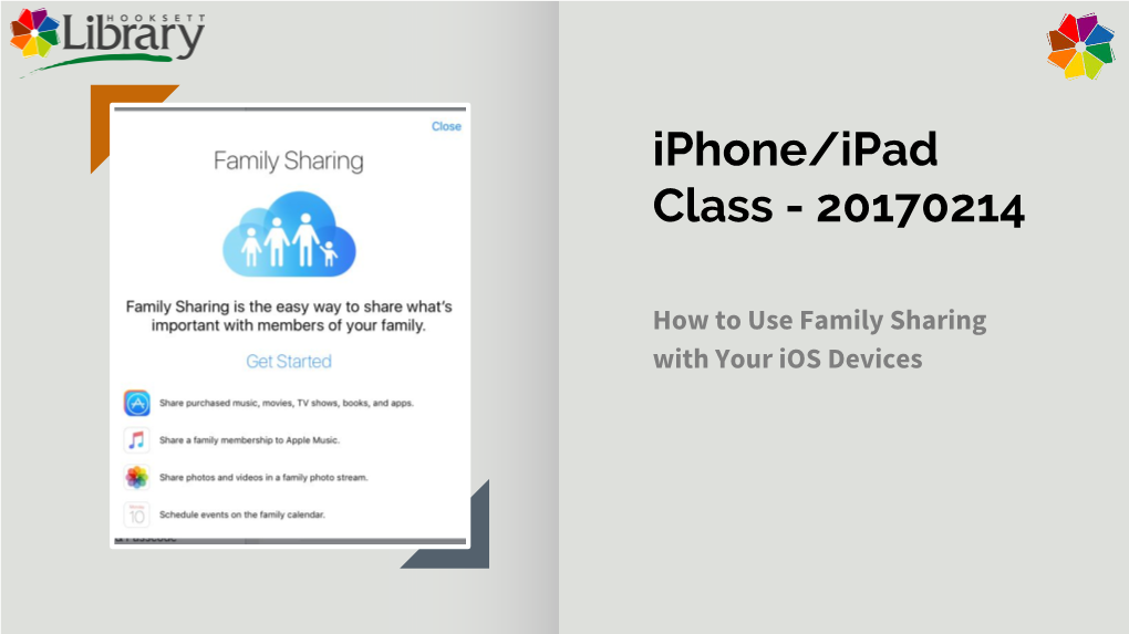 Iphone/Ipad Class - 20170214