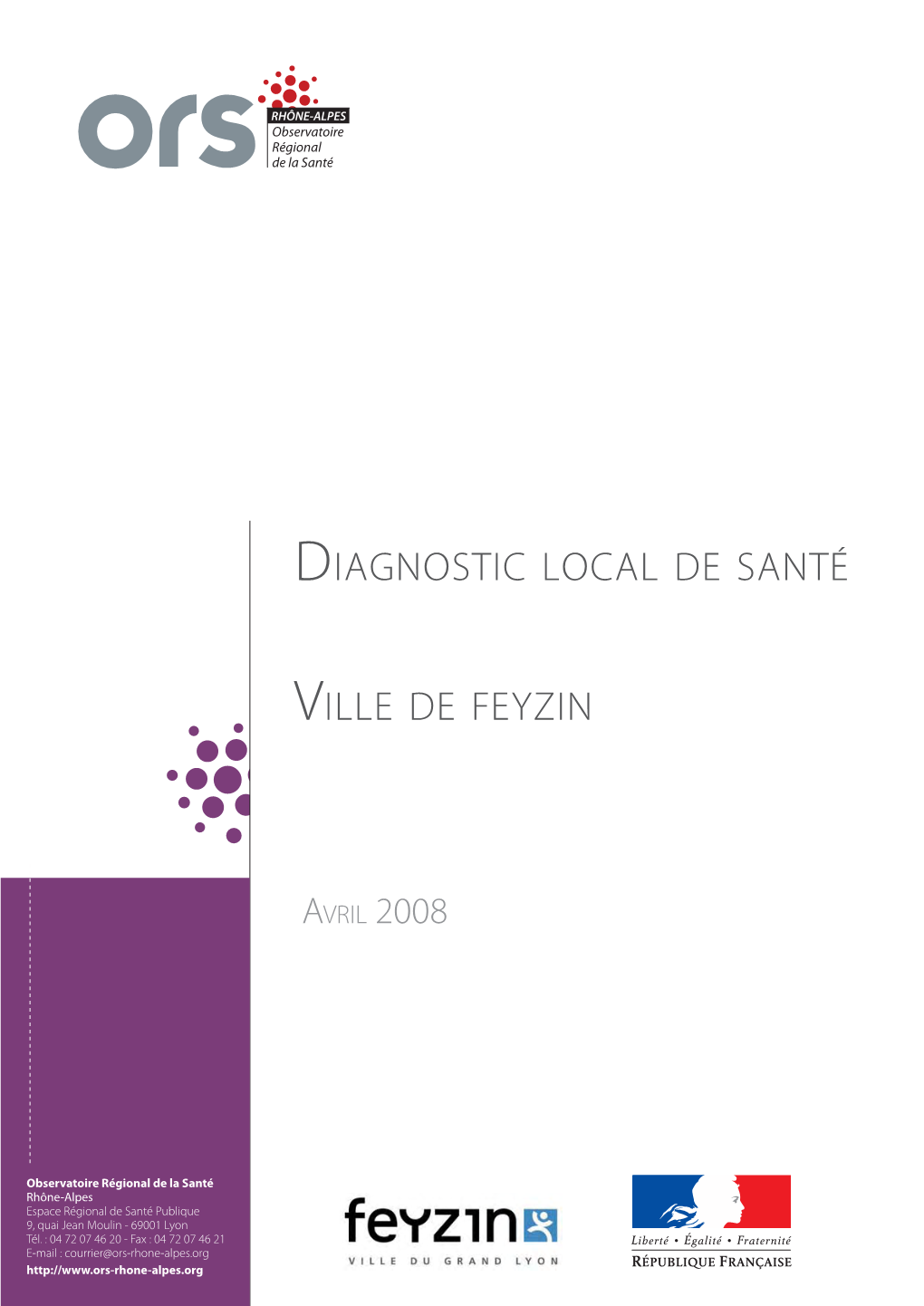 Diagnostic Local De Santé Ville De Feyzin