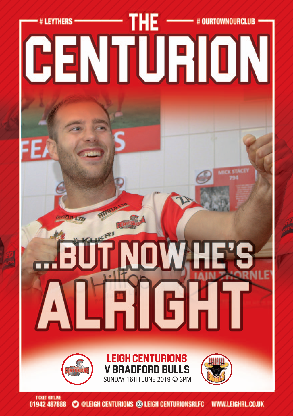 Leigh Centurions V BRADFORD BULLS