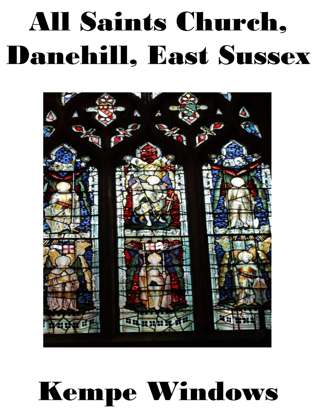 All Saints Church, Danehill, East Sussex Kempe Windows