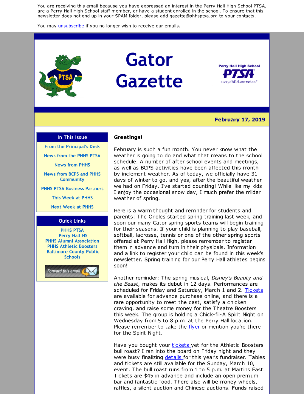 Gator Gazette