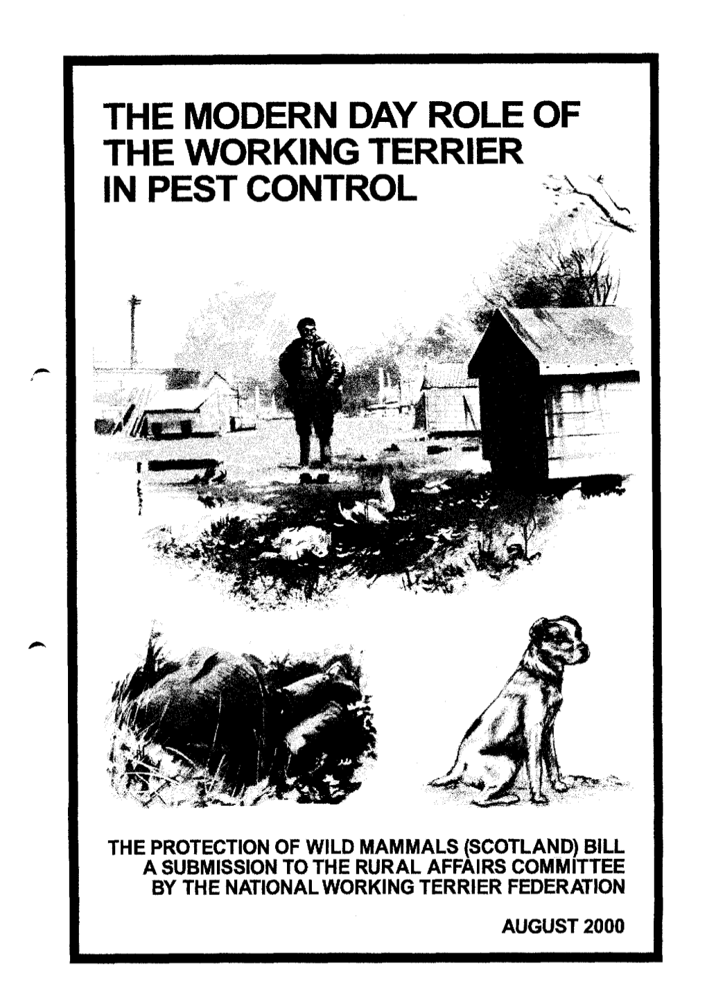 The Modern Day Role of the Working Terrier in Pest Control
