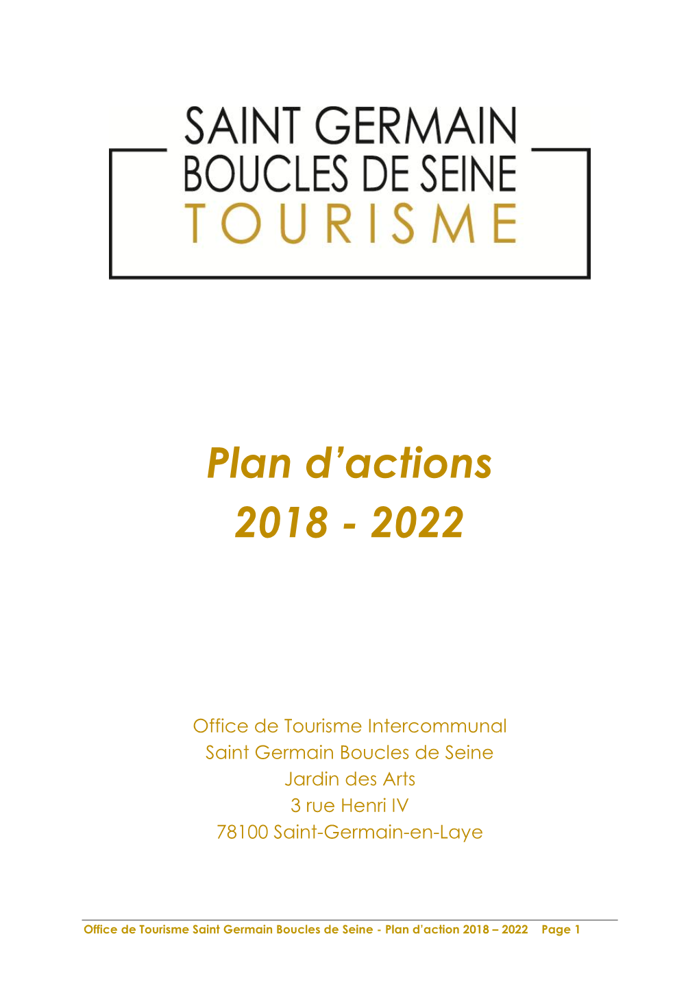 Plan D'actions 2018