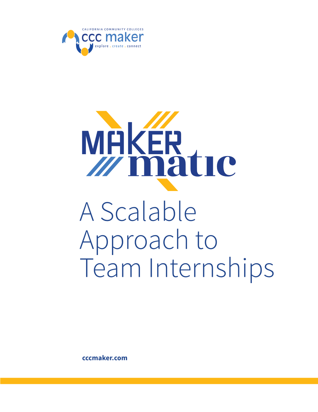 A Scalable Approach to Team Internships