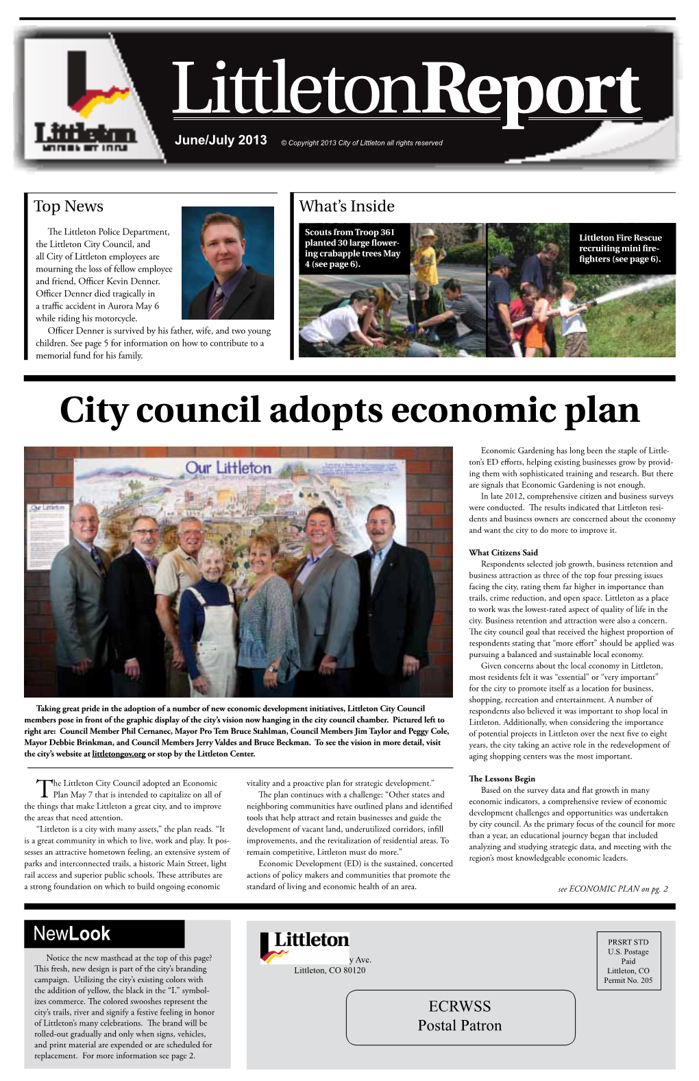 City Council Adopts Economic Plan