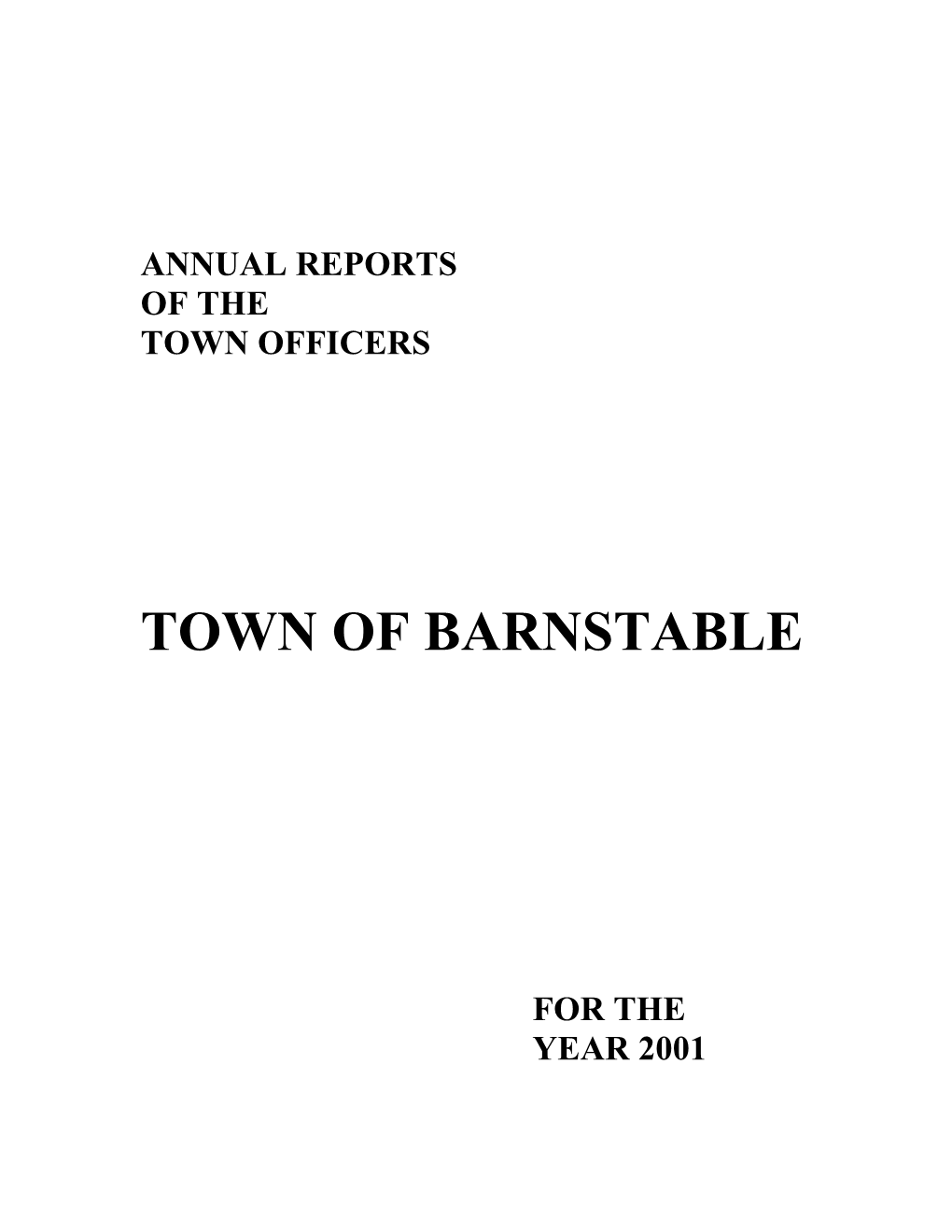 Town of Barnstable