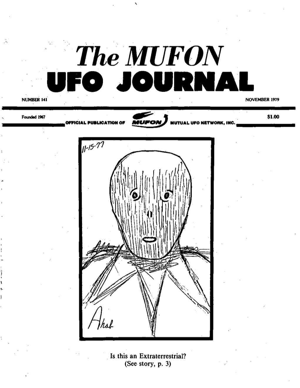 Themufon UFO JOURNAL NUMBER 141 NOVEMBER 1979