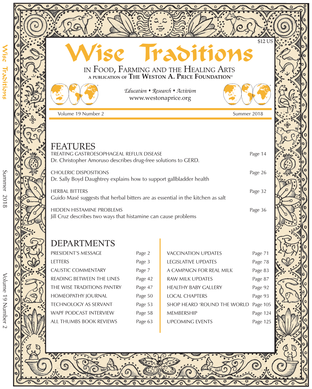 Wise Traditions for Wisetraditions Non Profit Org