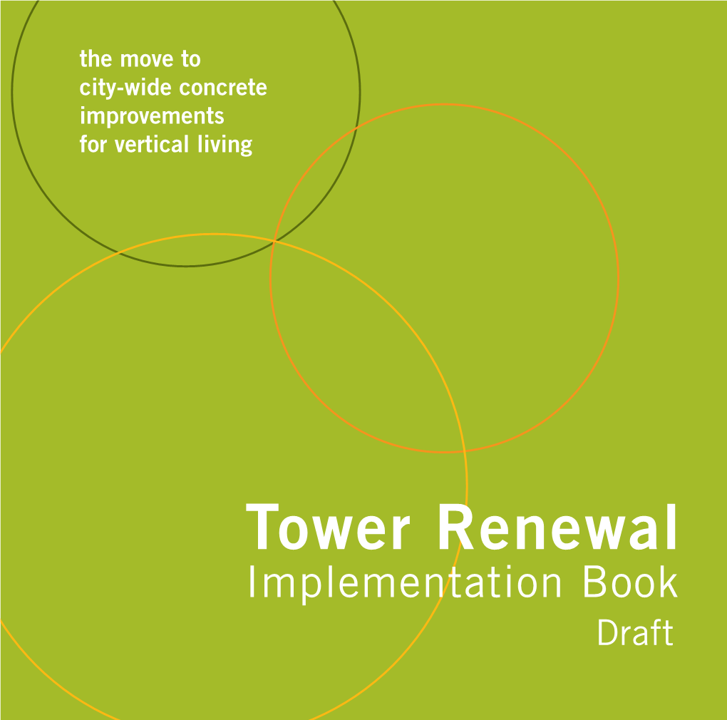 Tower Renewal Implementation Book Draft