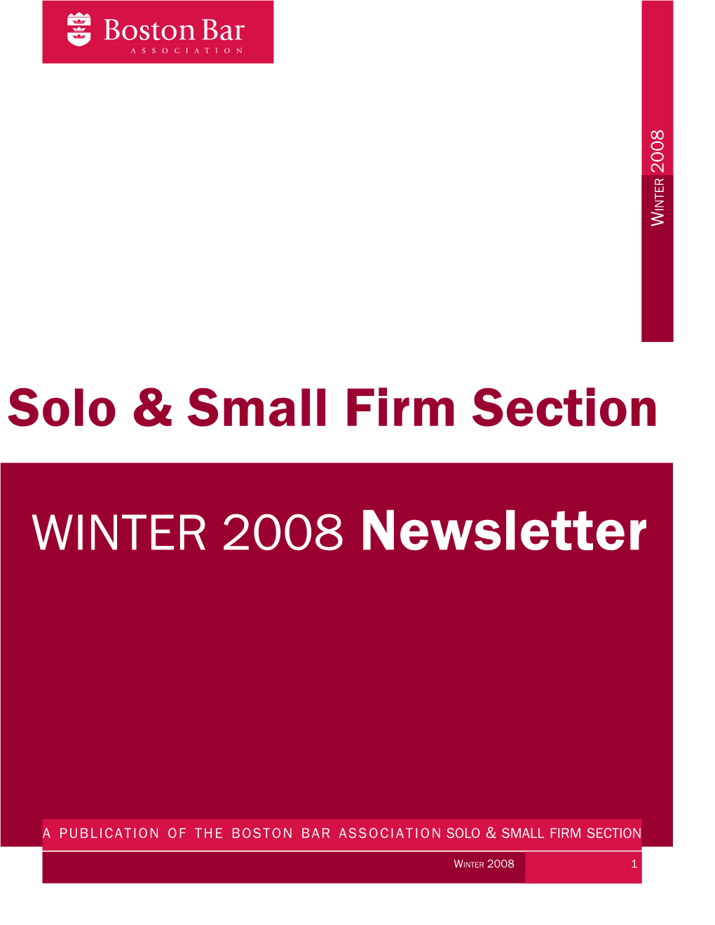 Solo & Small Firm Section